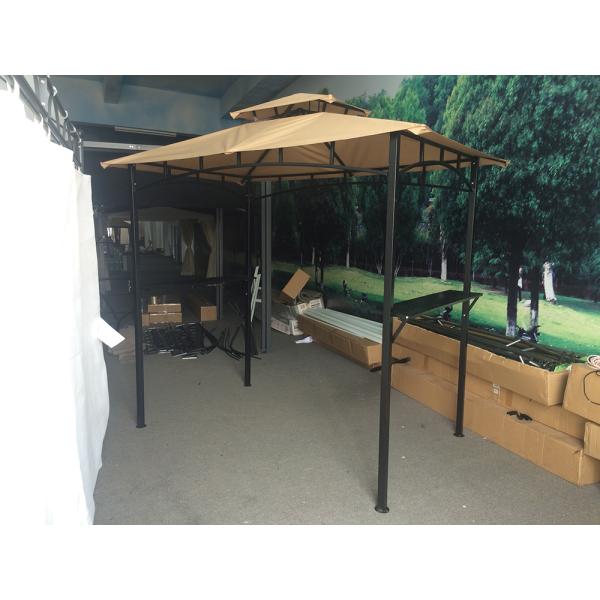Polyester Sail Material 2.5*1.3*2.5M Patio Shelter Canopy Tent for BBQ Grill Gazebo
