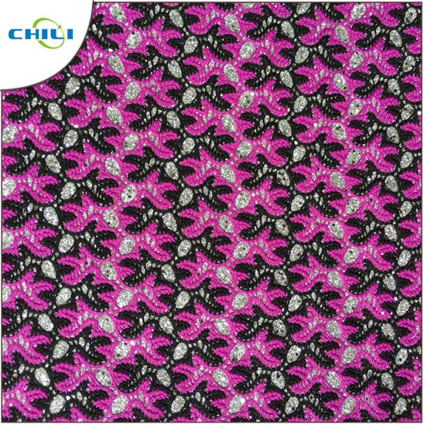 2019 Hot Sale Pu Leather With Shining Surface For Ladies Handbags