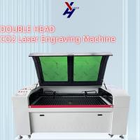 1610 Machine à gravure laser à double tête de grande surface 80W 100W 150W 300W