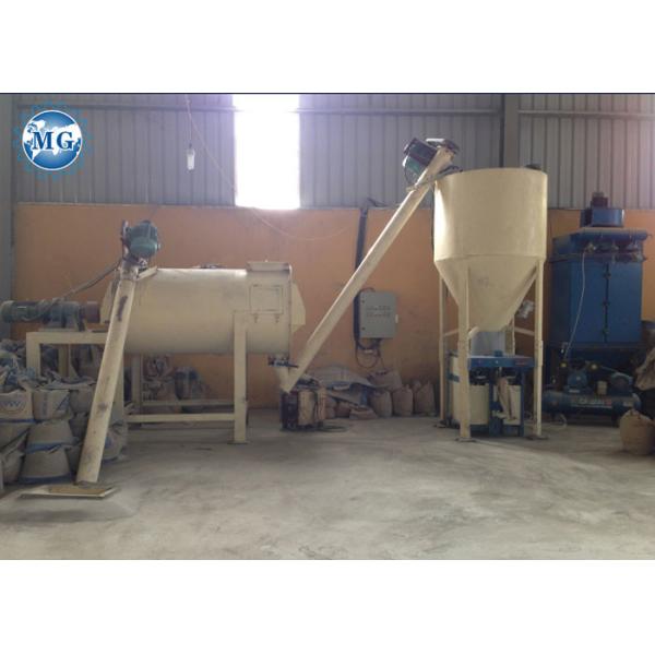 Fábrica conducida eléctrica del mortero de la mezcla seca de la capacidad grande para la mezcla de la masilla de la pared