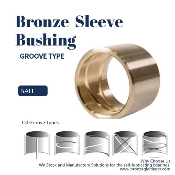 Custom Casting Bronze Bushing Thin - Walled Bearing Use In Agricultural Machinery