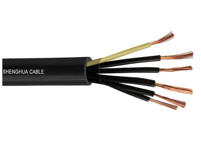 Controle a cor de cobre 0.5mm2 do preto do cabo do condutor da classe 5 - 10mm2