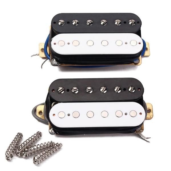 Humbucker Pickup Double Coil Electric Guitar Pickup Zebra Black&White FD Guitar
