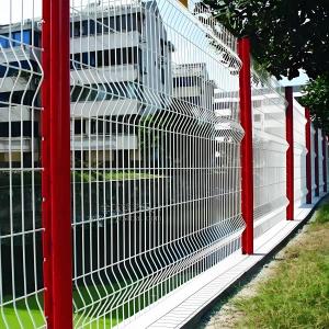 5ft Power Coated Welded Wire Cercas de segurança 3D Curva de segurança Jardim