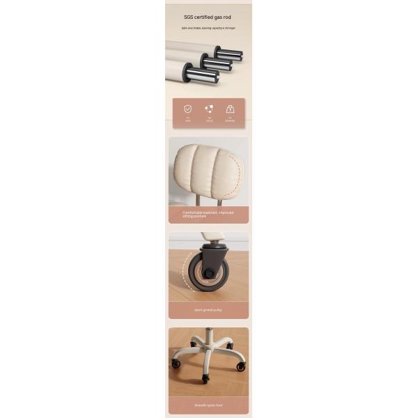 PU 3 года Послепродажное оборудование Велосипедный кресло подъемник Высота регулируемый компьютерный стул для ткани макияж стул