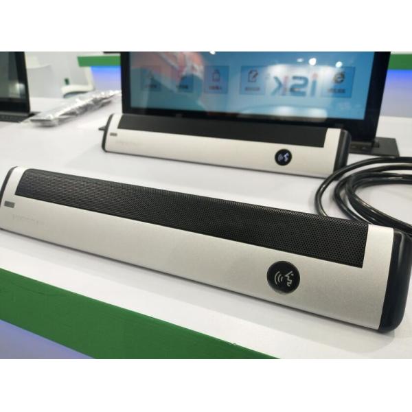 Black Color Conference Room Audio System Array Aluminum Microphone