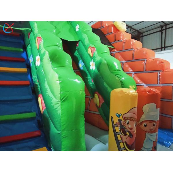 Factory New Design Children's Bouncy Castle Air Bounce House Slide Inflatable Slide