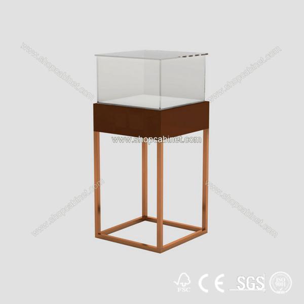 shopping mall glass jewelry showcase