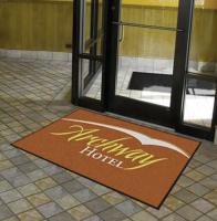 60x90cm Mats Nylon marcado feito sob encomenda 6,6 personalizou Logo Mat 1.2mm a 1.5mm densamente