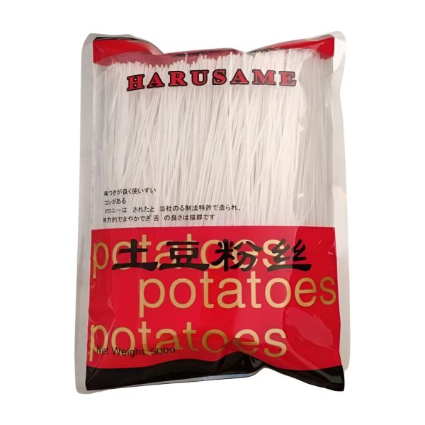 Chinese Hotpot Food Dried 100% Pure Natural Noodles Gluten Free Pea Mung Bean Dried Crystal Glass Noodles Vermicelli