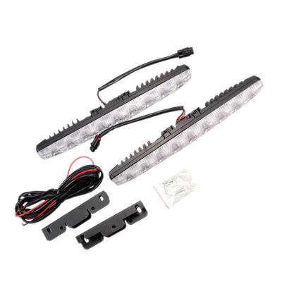 Aluminium Automobile Drl Car Headlight Led Tube Strip Two Color With ABS Lens