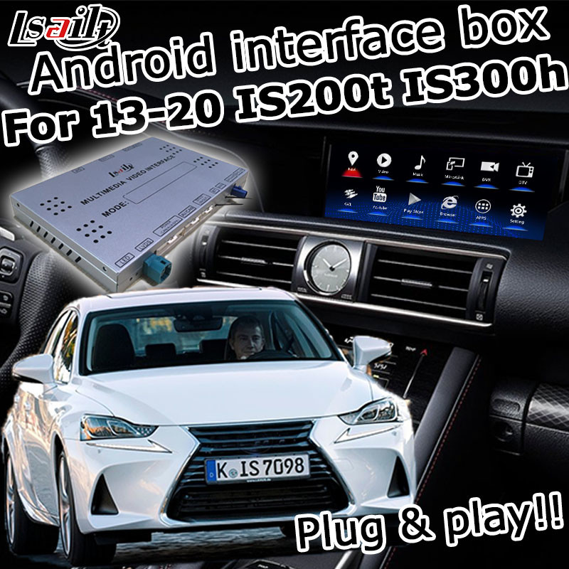 Игра youtube Google waze управлением мыши ручки Lexus IS200t IS300h коробки андроида автоматическая carplay