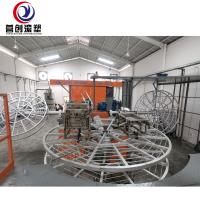 Équipement de moulage rotatif à chauffage électrique pour le traitement des plastiques PE