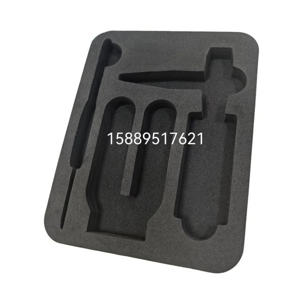 Diecut Foam Inner Tray Customized Size Various Colors Protective Packaging for Industrial Parts and Electronic Components