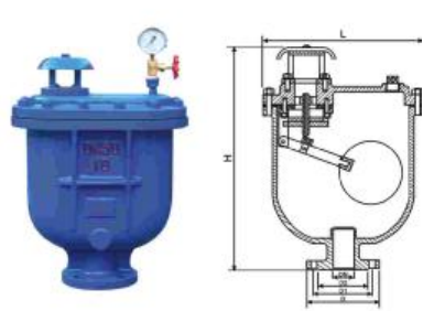 Sewage Combination 2 Air Release Valve Stainless API 598 Standard