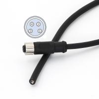 Connecteur de câble en PVC M8 Préassemblé Femme droite 4 broches A Code IP67