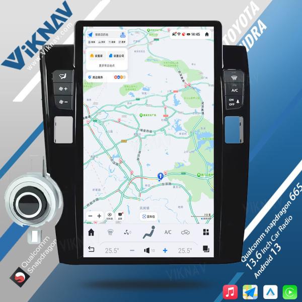 2007-2013 Toyota Tundra Radio Stereo Head Unit Carplay 13,6 polegadas OEM