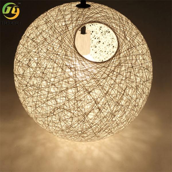 60 свет ватта E27 современный привесной с заплетенной веревочкой простой