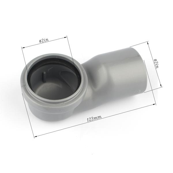Modern round Anti-Odor Shower Tray Flange ABS and PVC round Plastic Shower Floor Drain with Strainer for Hotel Bathrooms