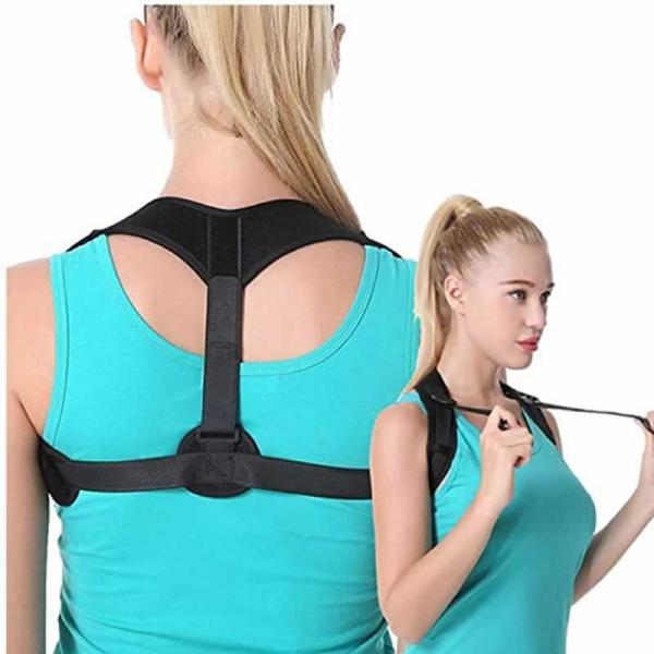 Posture Corrector Fully Adjustable Breathable Posture Corrector Clavicle Chest Back Support Brace Which Improves Posture