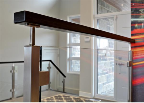 Building Stainless Steel Glass Stair Rails And Banisters Modern Design