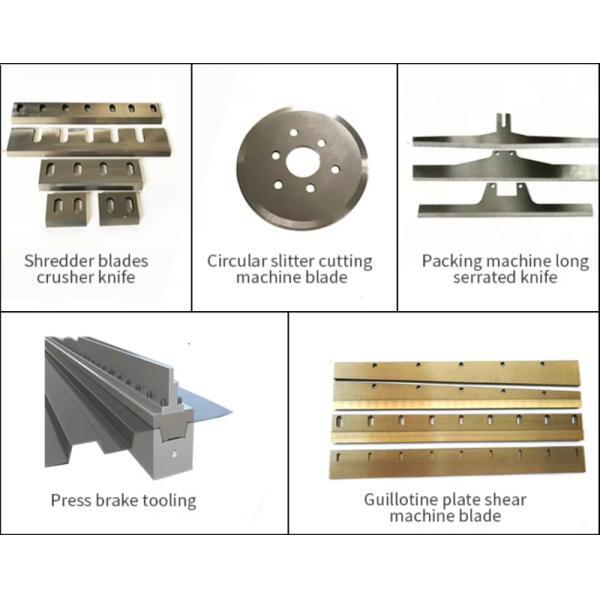 Customized Pelletizer Blades For Plastic Recycling Machine