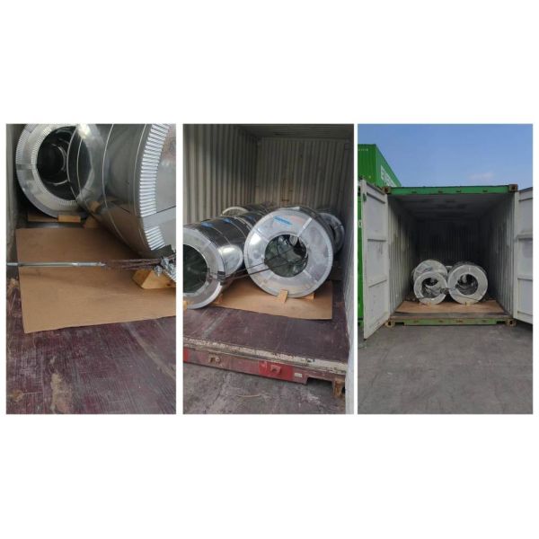 Bobines d'acier galvanisé DX51D+Z avec une épaisseur de 0,30 à 1,5 mm pour la construction