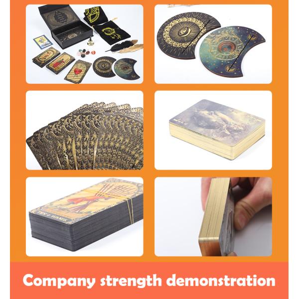 ПВХ учебные настольные игры Таровые карты Подарки OEM