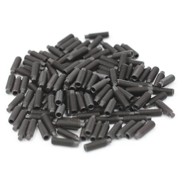 Steel Material Black Zinc Hex Socket Half Dog Point Grub Screw for Precise Fastening