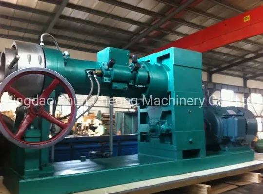 Double-heads Rubber Strainer Extruder / Force Feeding Rubber Strainer Machine with Double Head