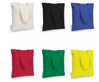 Blank 10OZ  12OZ 100% Cotton Canvas Shopping Bags With Handles Plain For Craft Painting Gift