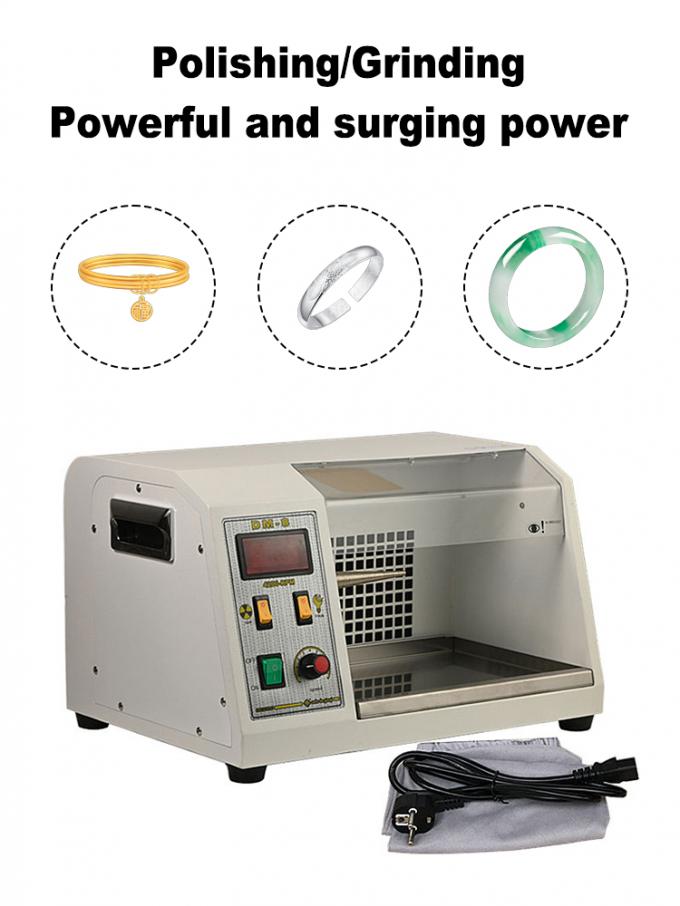 DM-S Double Spindle Mini Polisher with Empty Spindles for Custom Jewelry Buff Wheels
