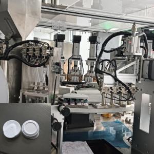 自動シリカジェル乾燥剤キャップ 密封装列を埋める機械 乾燥剤の供給箱付き 乾燥剤を湿気と汚染から保護する