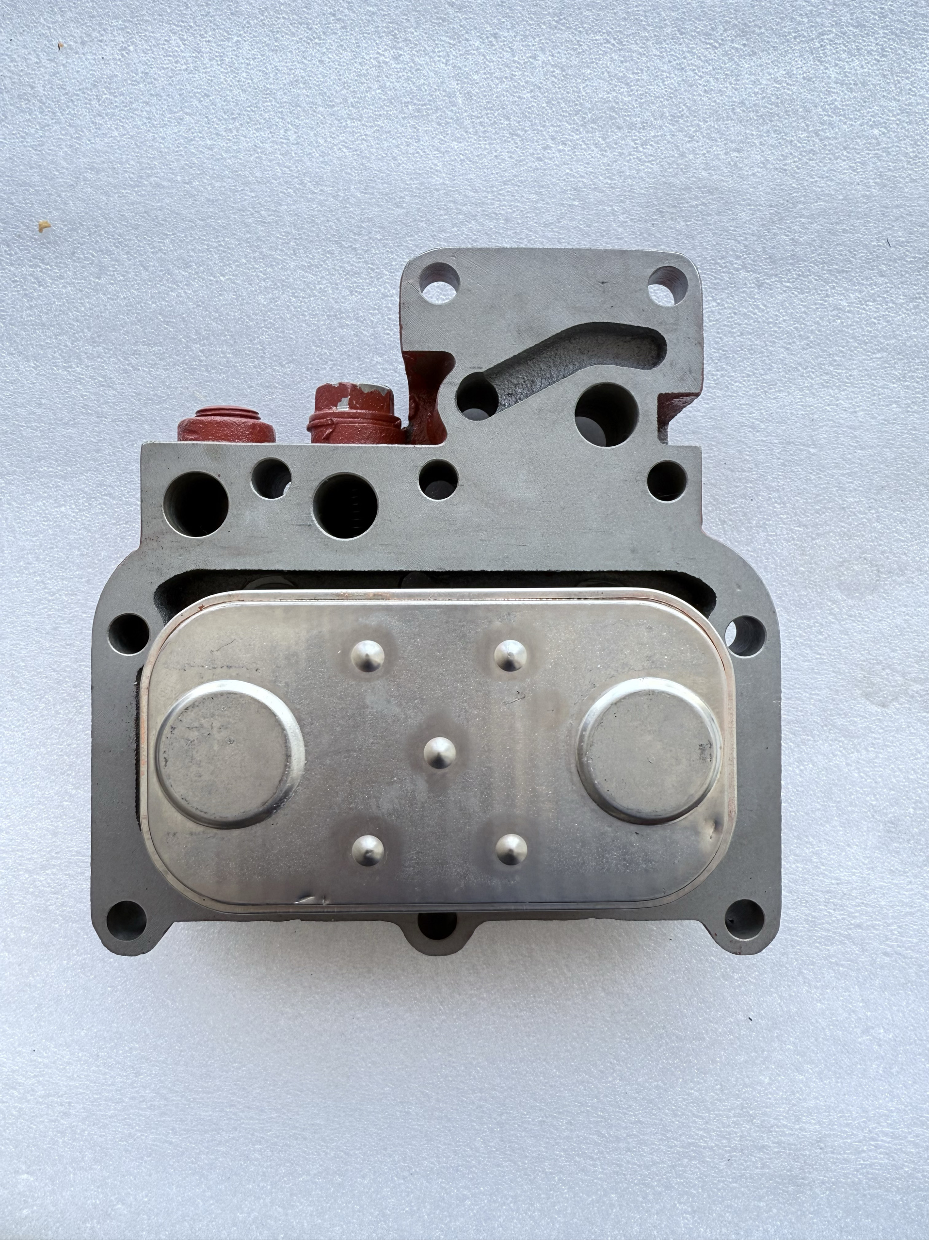 Quanchai 4M6 Diesel Engine Oil Cooler Radiator Agricultural Machinery Part for Loader Tractor 3411223710001 1 Year Warranty CN