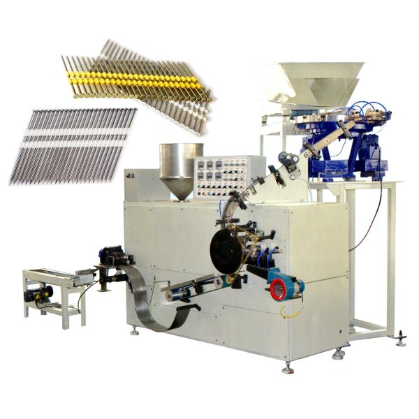 Automatic High-Accuracy Coil Nail Collator with PLC Control and 1500pcs/min Speed for Plastic Strip Nails