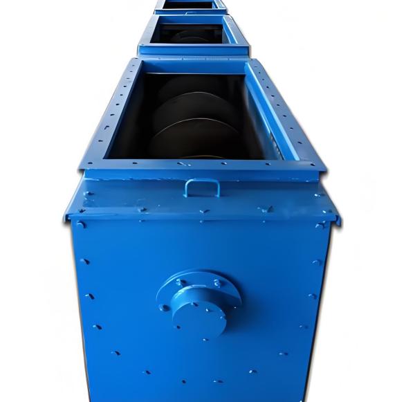Industrial U-Trough Spiral Shaft Efficient Plastic Cement Sand Concrete Sludge Coal Slurry Conveyor