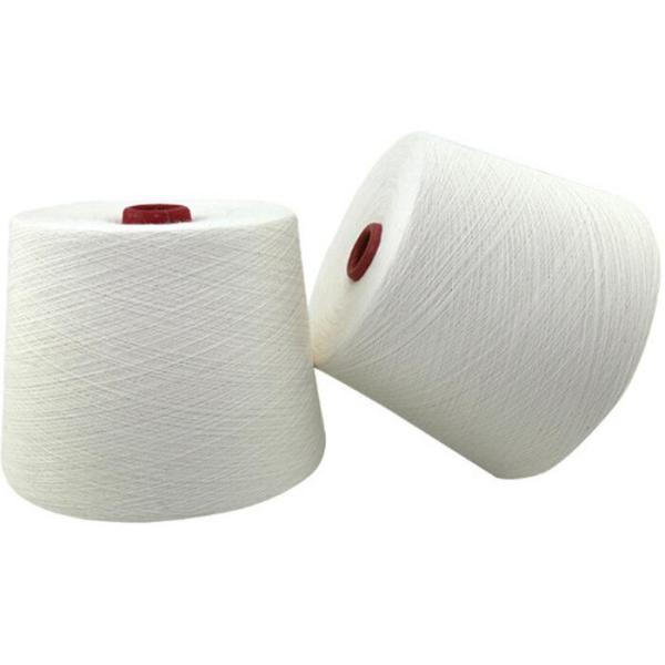 Dyed Combed Pure Cotton Yarn , CVC Cotton Cone Yarn For Knitting Gloves