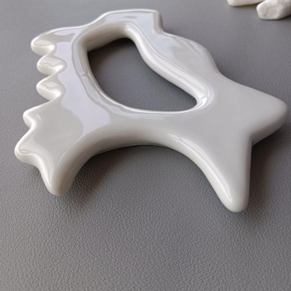 Body and Facial Massager for 2024 Ceramic Gua Sha Tool Guasha Stone Self Skin Care Spa Face Lifting Body Slimming Scraper