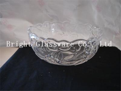 hot sale glass fruit plate for home use and decoration