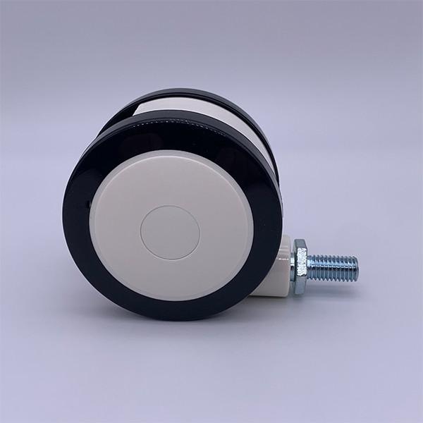 3 Inch Medical Trolley Caster Wheels Swivel Screw For Hospital Bed
