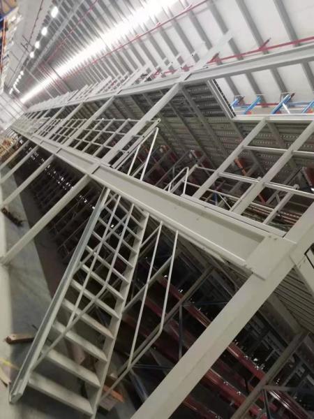 Structure Steel Mezzanine Racking System , Rack Supported Mezzanine Floor