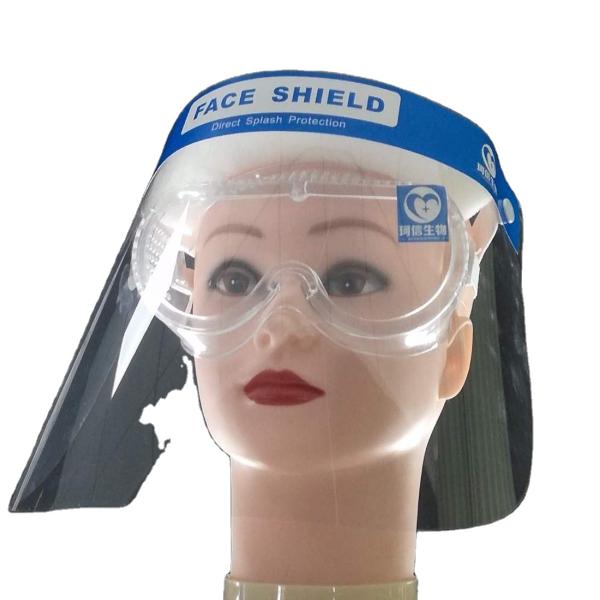 Sea Heat Resistant Clear Visor Face Shield For Travel