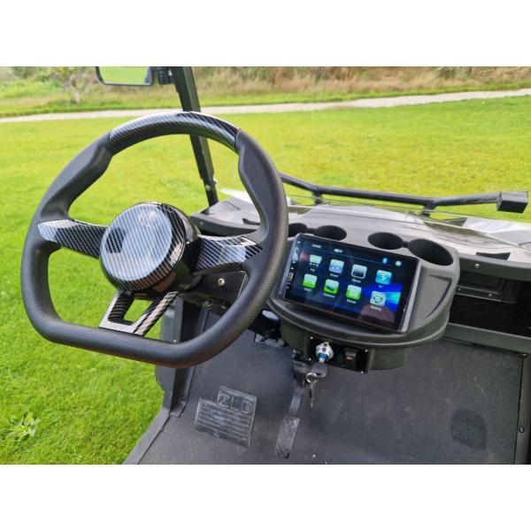 4-местная гольф-коляска с батареей 48 В. Мощный двигатель переменного тока