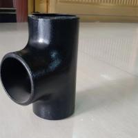 El acero de carbono del negro de ASTM junta con te A234 WPB colocación recta de la camiseta de 90 grados