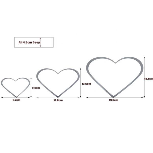 RK Bakeware China- Нержавеющая сталь Mousse Ring для приготовления Mousse Cake