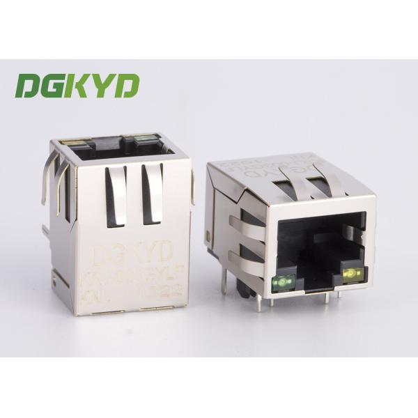 Поверхностным порт RJ45 одиночный Джек защищаемый держателем с СИД фильтра G/Y л