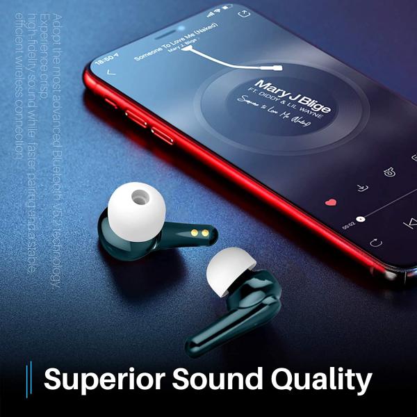 Bt5.0 Ipx5 True Wireless Stereo Sport Earhook Waterproof Wireless Earphones Headphone Earbuds