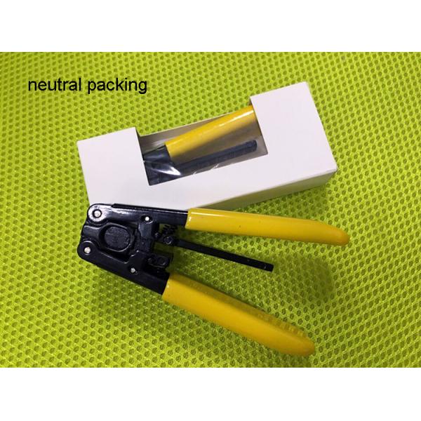 Fiber Optic Tools Stainless Steel Durable Scales Design FTTH Drop Cable Stripper