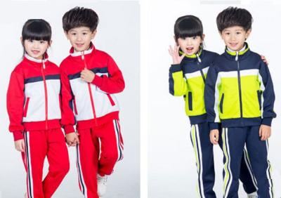 Jersey Technics Colorful School Student Uniform Anti - Pilling For Sport Meeting