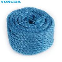 Split Film Polypropylene Fibre Ropes GB/T8050-2017 8 Strand 12mm